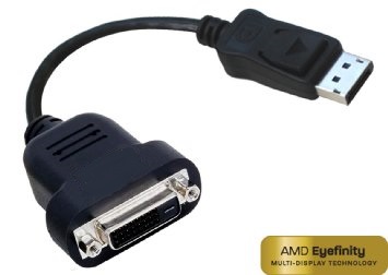 DisplayPort vers DVI-D Single Link (actif)