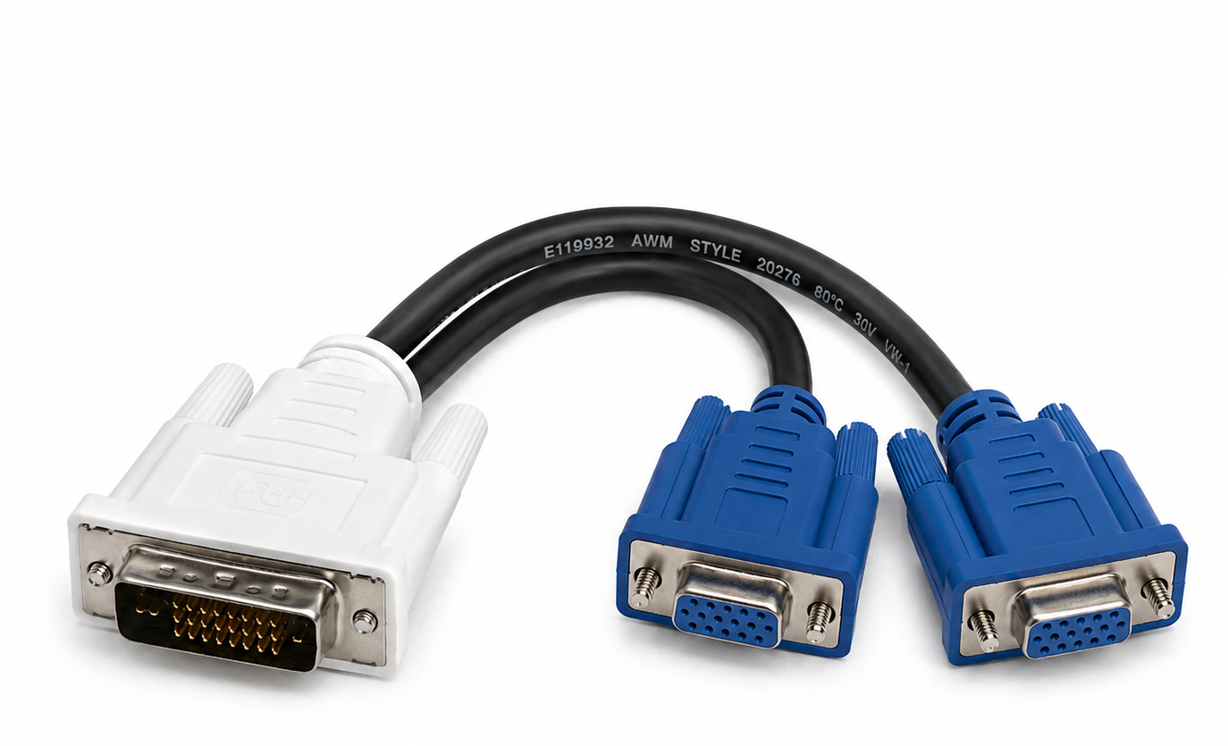 Adapter DMS-59 auf 2x VGA