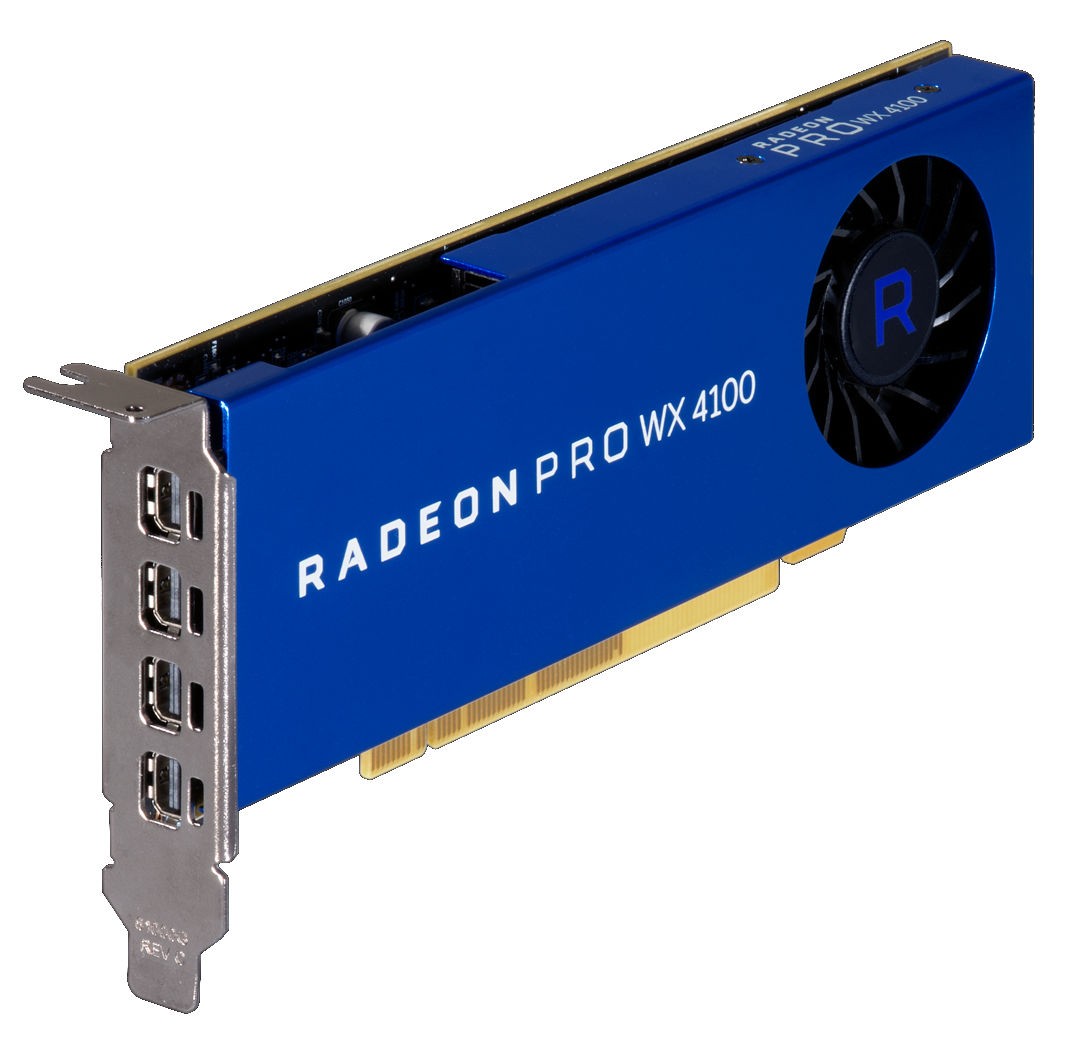 Preview: AMD Radeon PRO WX 4100 4GB PCIe 3.0