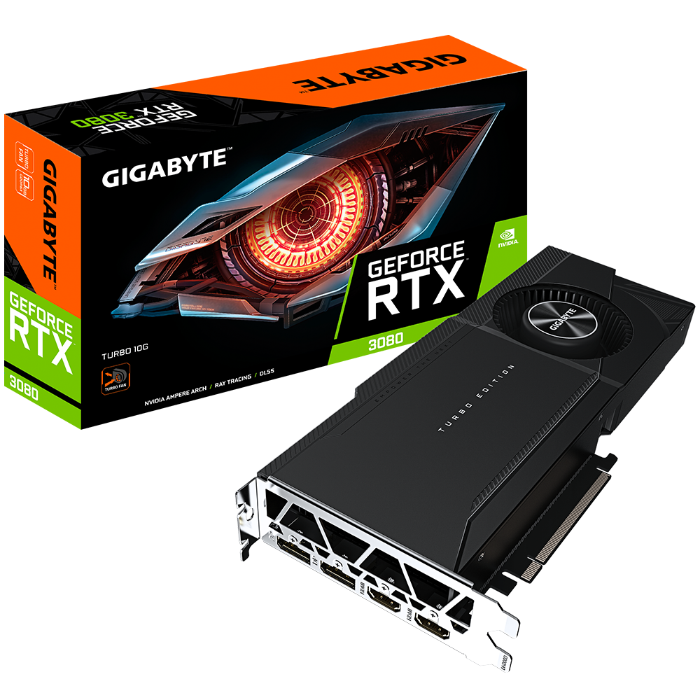 Preview: Gigabyte GeForce RTX 3080 TURBO 10G 2.0