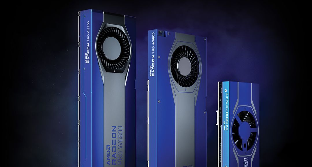 AMD Radeon™ PRO W6000-Serie Grafikkarten