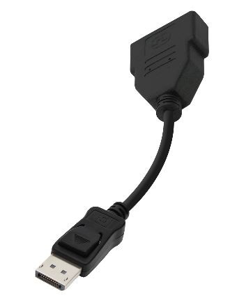DisplayPort Adapter auf DVI-D Adapter (passiv)