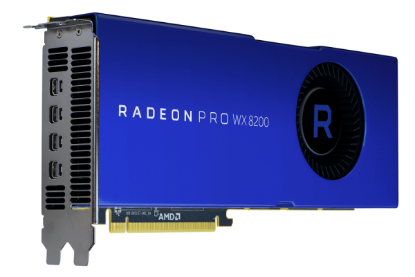 AMD Radeon PRO WX 8200 8GB PCIe 3.0