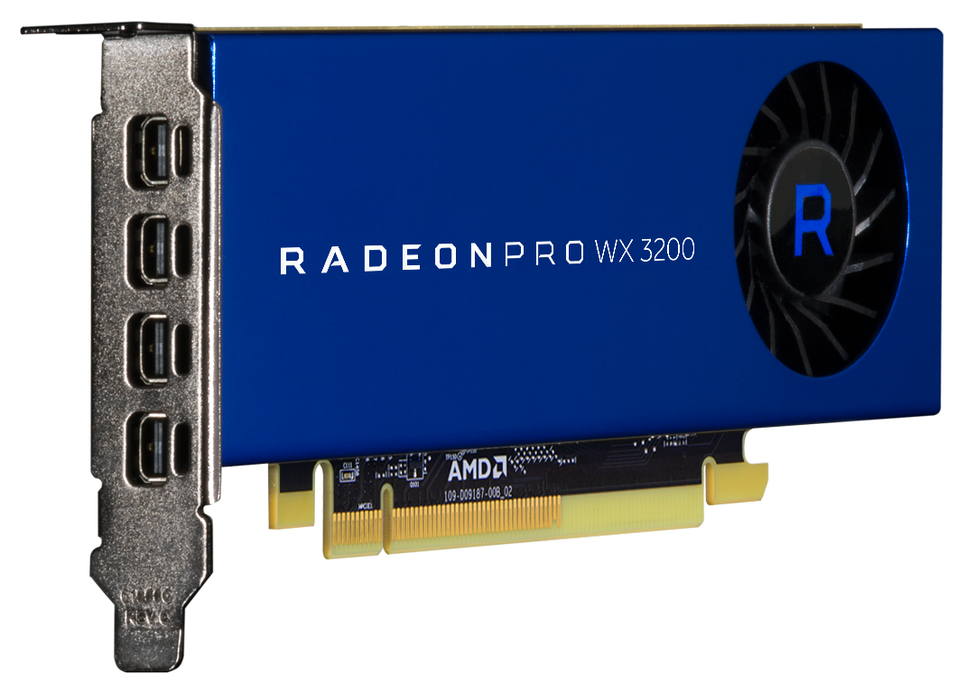 Preview: AMD Radeon PRO WX 3200 4GB PCIe 3.0