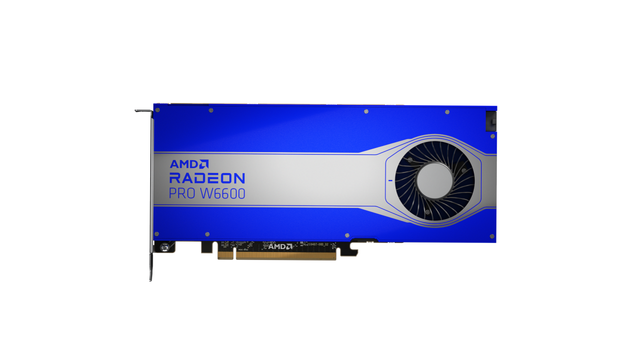 Vorschau: Grafikkarte AMD Radeon PRO W6600 8-GB PCIe 4.0