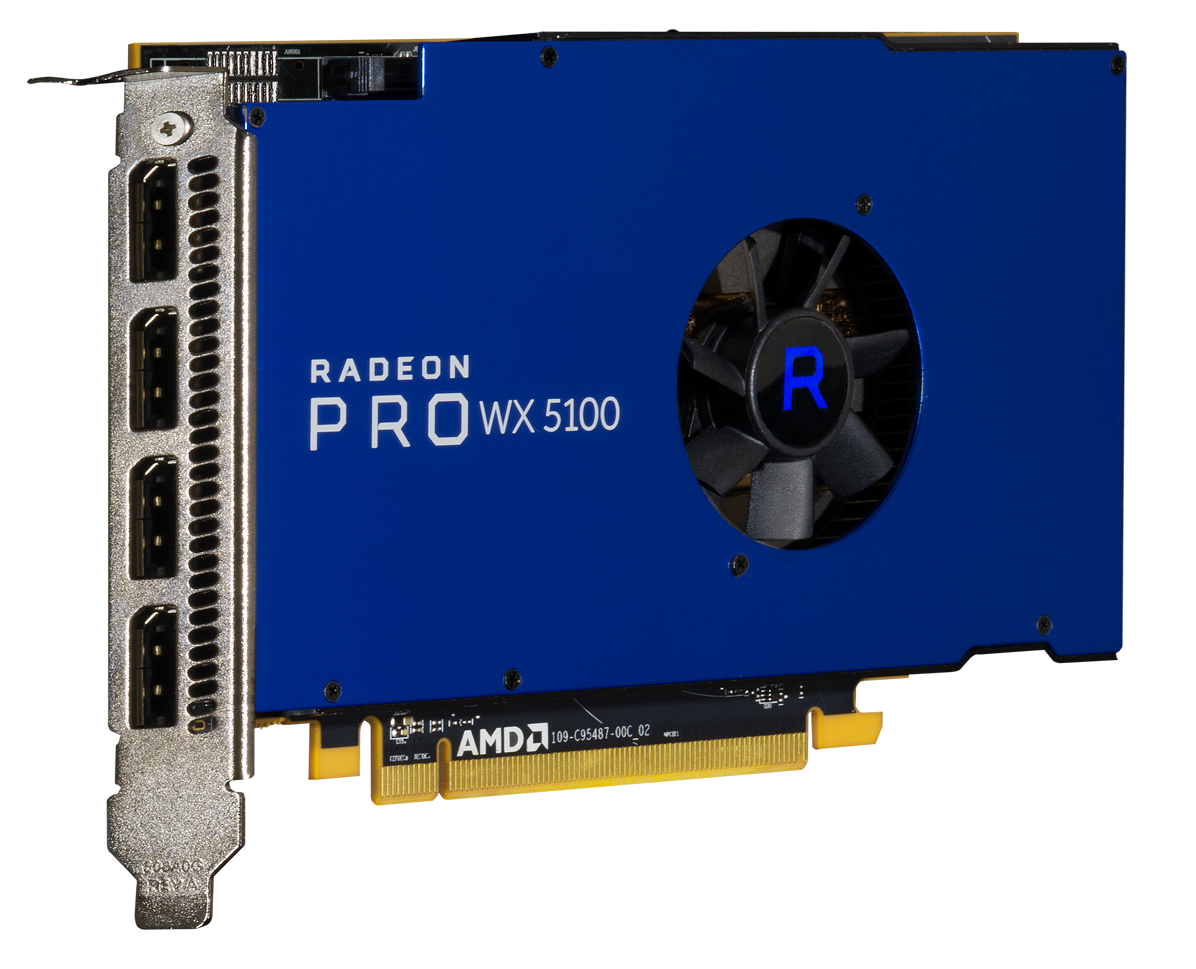 Vorschau: AMD Radeon PRO WX 5100 8GB PCIe 3.0